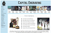 Desktop Screenshot of capitalengraving.net